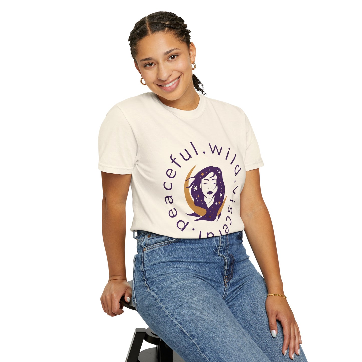 Feminine Alchemy Podcast Unisex T-Shirt – Peaceful, Wild, Visceral Design