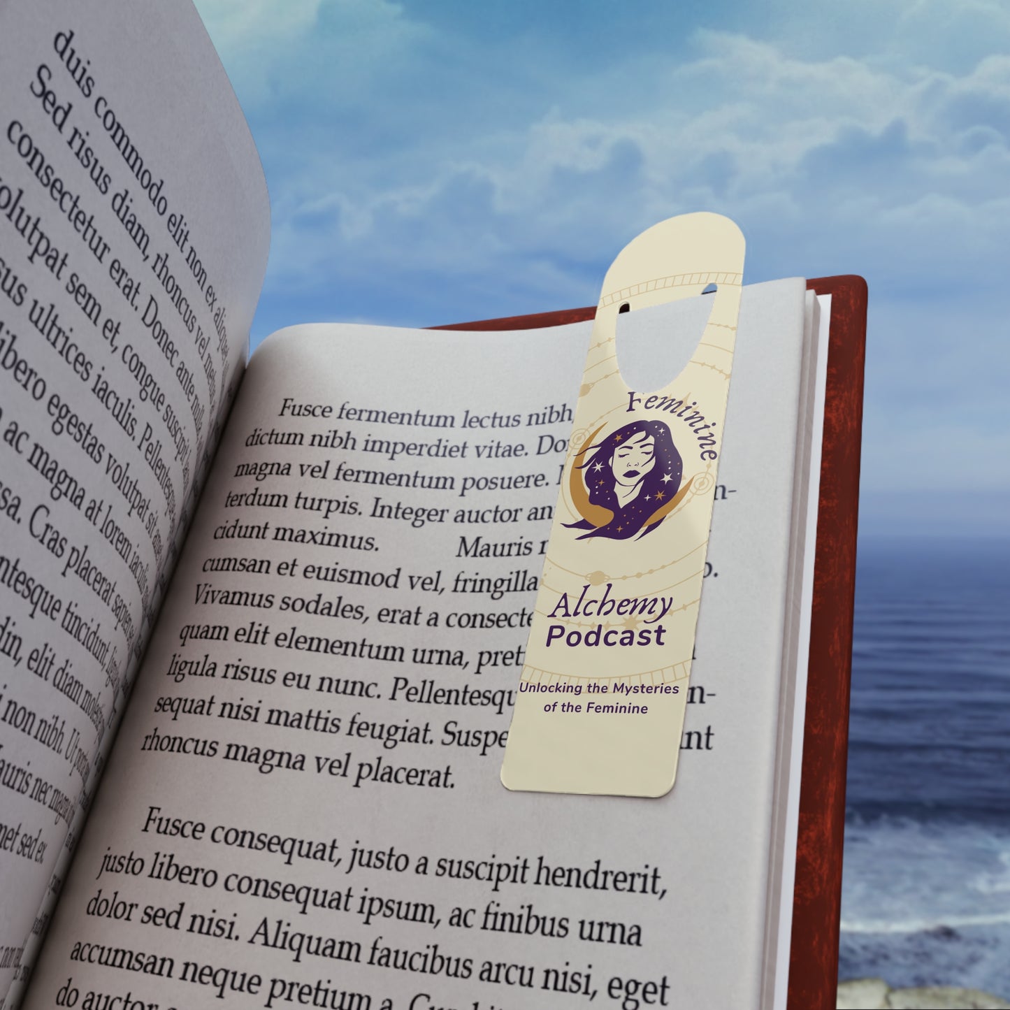 Feminine Alchemy Podcast Bookmark - Unlocking the Mysteries of the Feminine