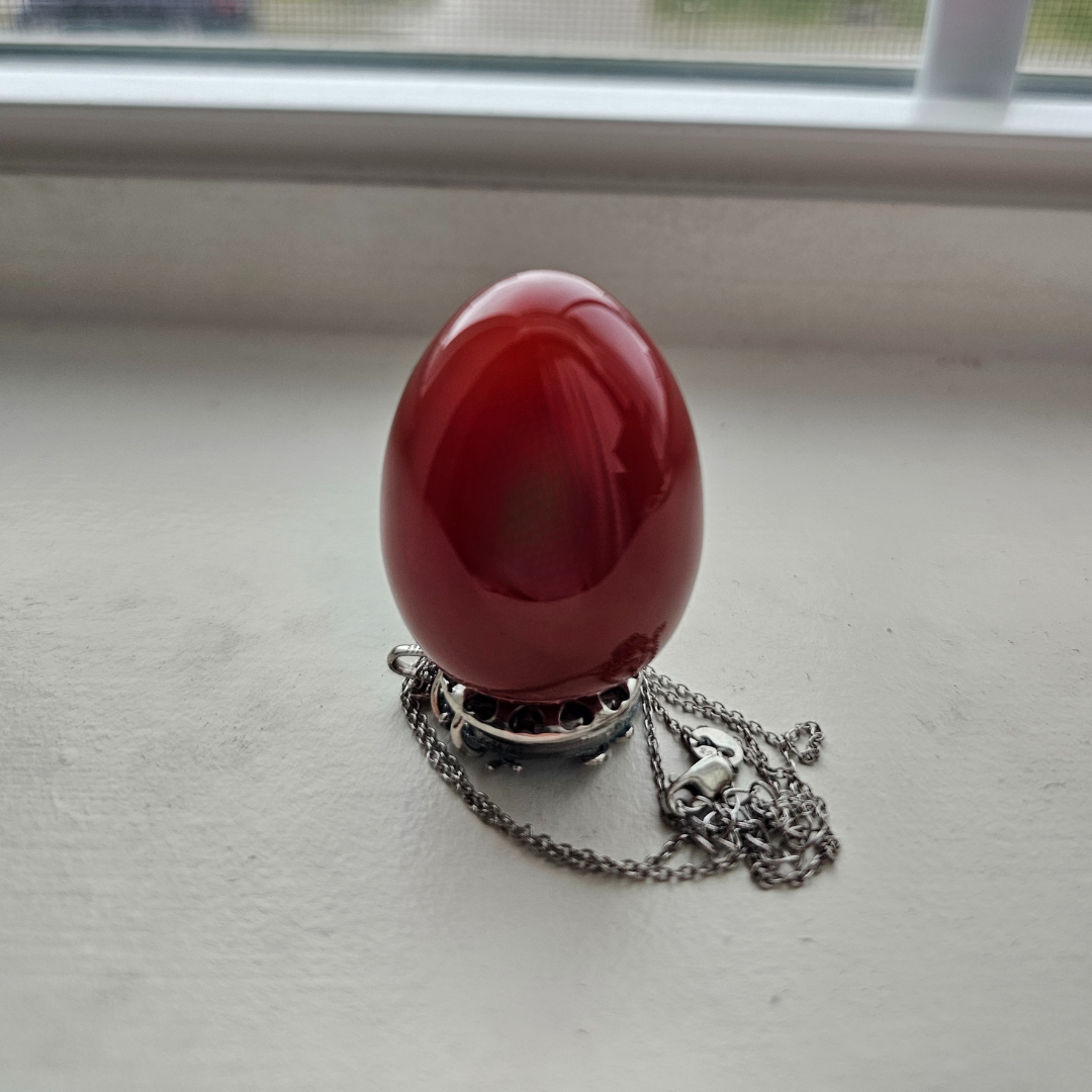 Carnelian Yoni Egg