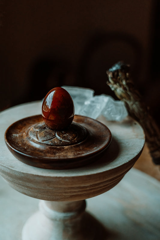 Carnelian Yoni Egg